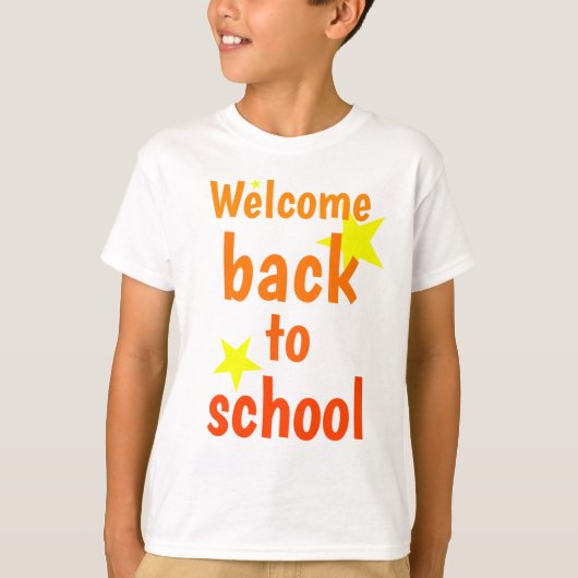 歓迎新学期 Tシャツ (正面)