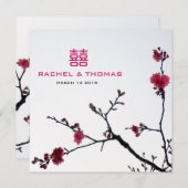 歓迎春桜ダブルハピネスズ 招待状 (正面/裏面)