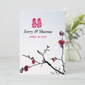 歓迎春桜ダブルハピネス結婚ズ 招待状 (スタンド正面)