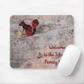 歓迎素朴プレイドリス マウスパッド (マウス)