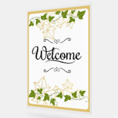 歓迎結婚サイン アクリルサイン (傾斜)