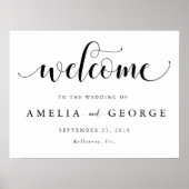歓迎結婚サイン ポスター (正面)