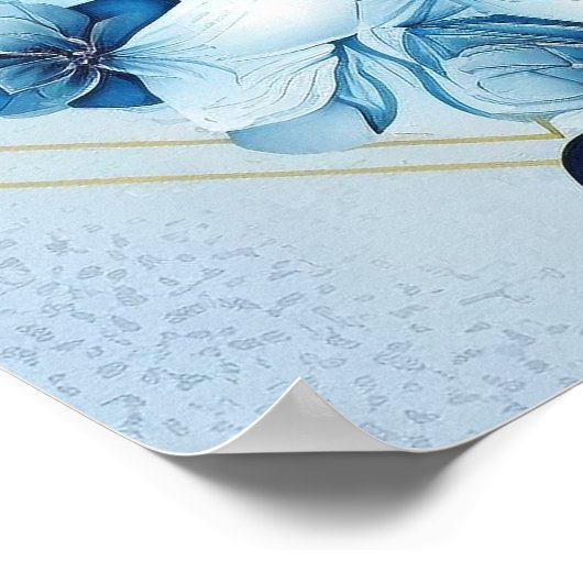 歓迎結婚サイン ポスター (角)