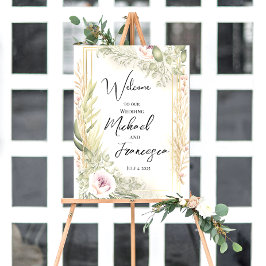 歓迎結婚サイン ポスター