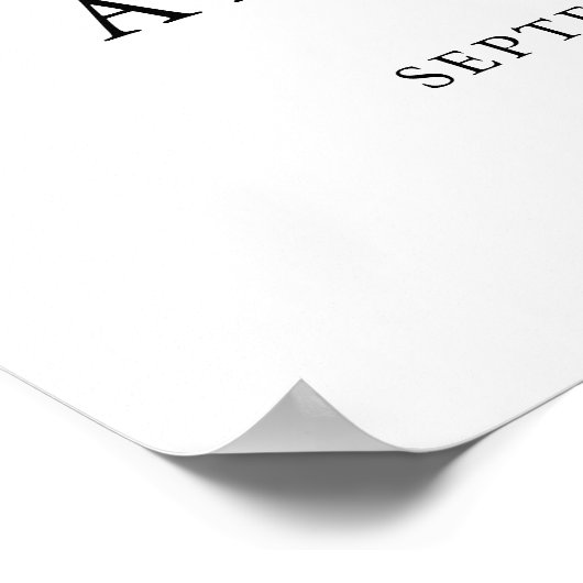 歓迎結婚サイン ポスター (角)