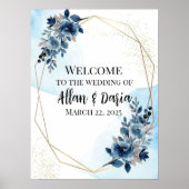 歓迎結婚サイン ポスター (正面)