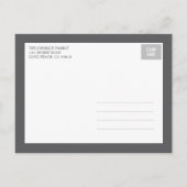 歓迎誕生のお知らせ 案内ポストカード (裏面)