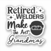 歓迎退職した者が大仰に最高のなる シール (正面)