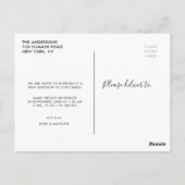 歓迎 | おもしろいスクリプトベビーの発表葉書 ポストカード (裏面)