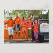 歓迎! ポストカード (正面)