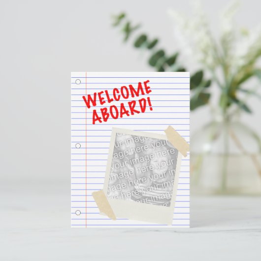 歓迎 ポストカード (スタンド正面)