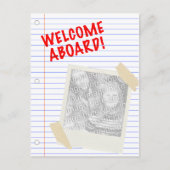 歓迎 ポストカード (正面)