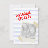 歓迎 招待状 (正面)