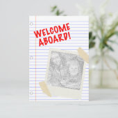 歓迎 招待状 (スタンド正面)