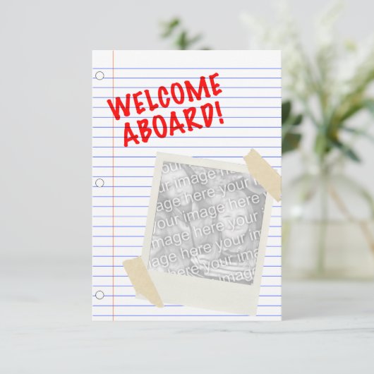 歓迎 招待状 (スタンド正面)