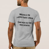 歓迎 Tシャツ (裏面)