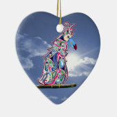 止まった セラミックオーナメント (右)