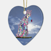 止まった セラミックオーナメント (左)