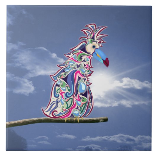 止まった タイル (正面)