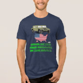 止まらないベテラン トライブレンドTシャツ (正面)