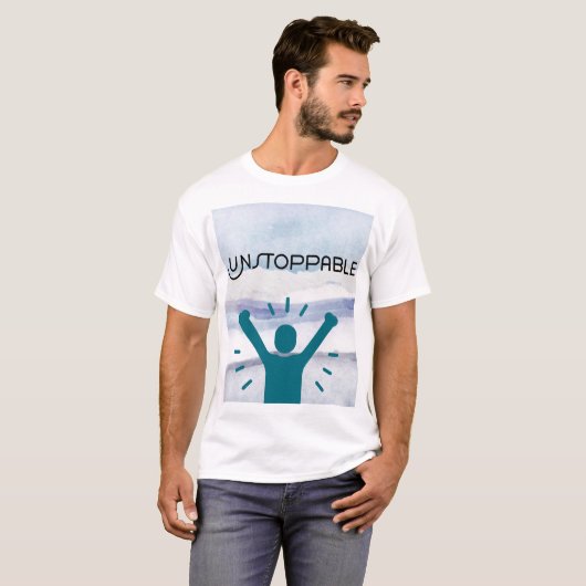 止まらないモチベーション Tシャツ (正面フル)
