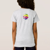 止まらない蝶 Tシャツ (裏面)