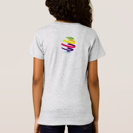 止まらない蝶 Tシャツ (裏面)