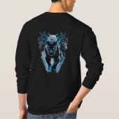 止まらない – ワニ オーシャン Tシャツ (裏面)