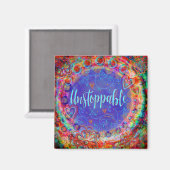 止められないお洒落かわいらしフローラ感動的 マグネット (正面/裏面)