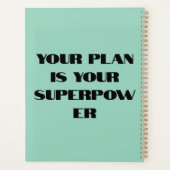 止められない女性プランナー – モチベーション&フォーカス プランナー手帳 (裏面)