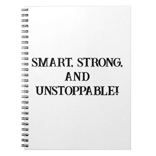 止められない子供のエンパワーメントノート ノートブック (正面)