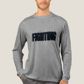 止められない精神保：前へ進む トライブレンドＴシャツ (正面)