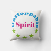 止められない精神 クッション (裏面)