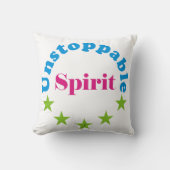 止められない精神 クッション (正面)