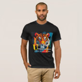 止められない虎 Tシャツ (正面フル)