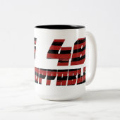 止められない48マグカップ ツートーンマグカップ (正面右)