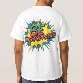止められない Tシャツ (裏面)