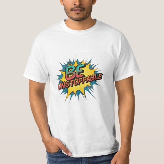 止められない Tシャツ (正面)