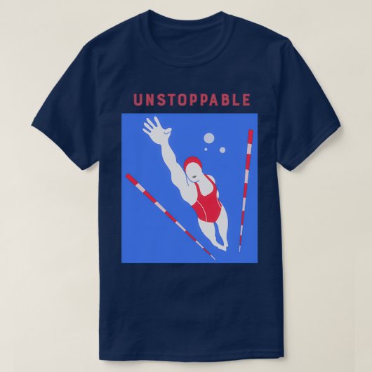 止められない Tシャツ (デザイン正面)