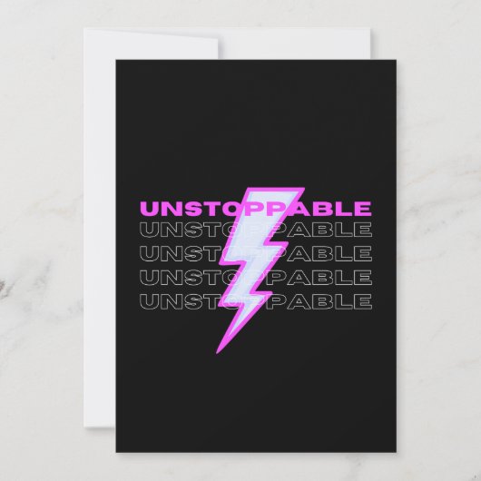 止められなやる気を起こさせるい，感動的 シーズンカード (正面)