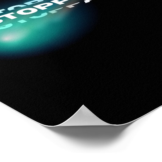 止められなやる気を起こさせるい，感動的 ポスター (角)