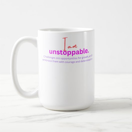 止められぬ コーヒーマグカップ (左)