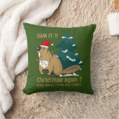 止めろ！クリスマスまた？私の木遠くにから離れて クッション (ブランケット)