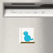 止めマグネットの青い鳥 マグネット (インサイチュ (食洗機))