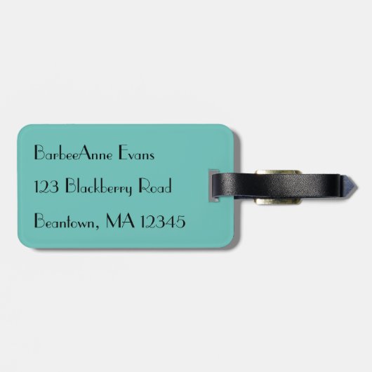 止め枠 ラゲッジタグ (裏面横)