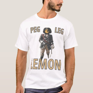 止め釘足レモンTシャツ Tシャツ