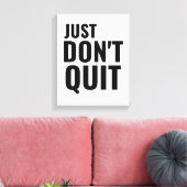 止やめめ感動的やる気を起こさせる前向き キャンバスプリント (インサイチュ (リビング))