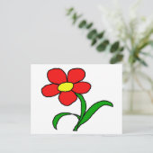 正かわいらし位 ポストカード (スタンド正面)