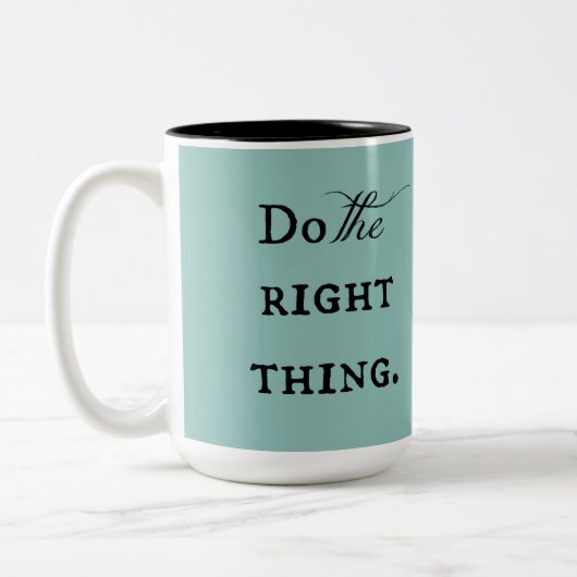 正しいことをしろ - マグ (左)