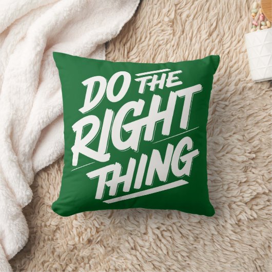 正しいことをする1 クッション (ブランケット)
